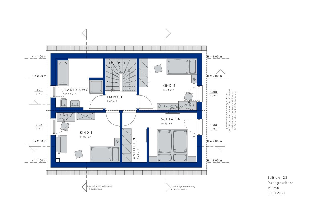 Haus zum Kauf 485.097 € 5,5 Zimmer 137 m²<br/>Wohnfläche 429 m²<br/>Grundstück Oberwengern / Schulzentrum Wetter (Ruhr) 58300