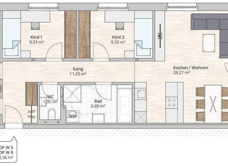 Terrassenwohnung zum Kauf - Erstbezug provisionsfrei 564.000 € 4 Zimmer 82,4 m² 1. Geschoss Rebbündten 17 Feldkirch 6800