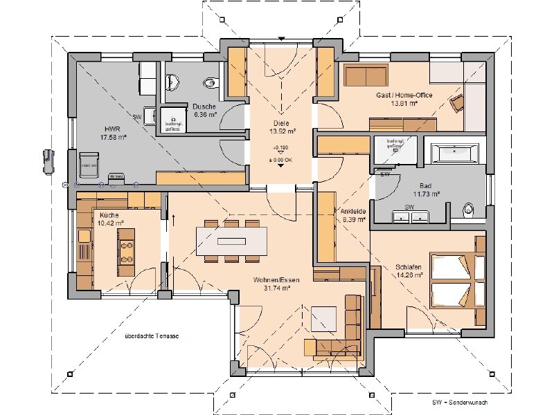 Haus zum Kauf 494.456 € 3 Zimmer 128 m²<br/>Wohnfläche 902 m²<br/>Grundstück Kaatschen-Weichau Bad Sulza 99518