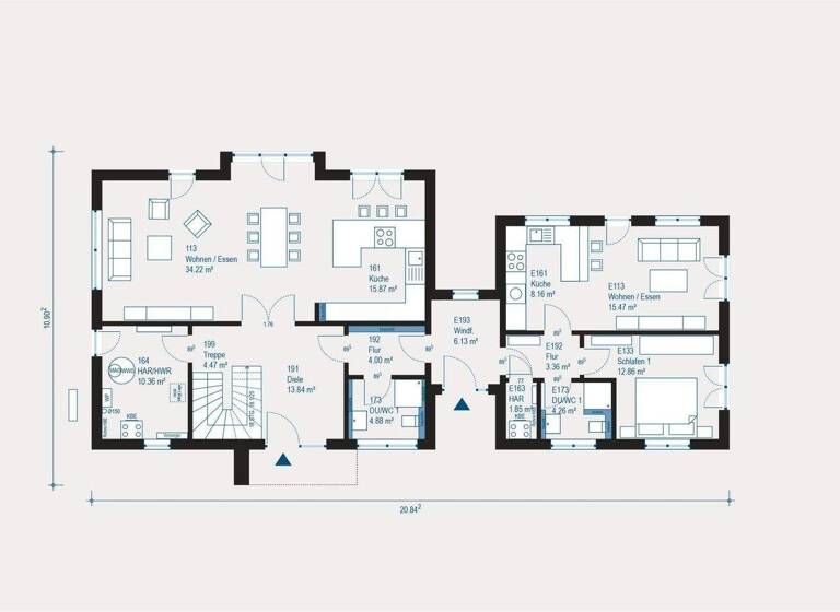 Mehrfamilienhaus zum Kauf 585.970 € 6 Zimmer 232 m² 817 m² Grundstück Weiskirchen 66709