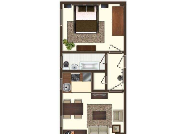 Wohnung zur Miete 244 € 2 Zimmer 36 m² 2. Geschoss Peter-Schmohl-Straße 18 Freiberg 09599