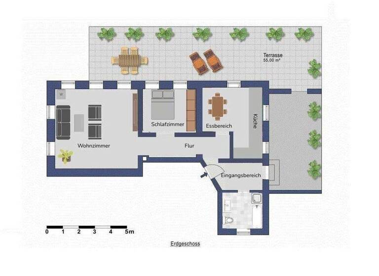 Wohnung zur Miete 750 € 3 Zimmer 117 m² EG frei ab 01.05.2026 Außerrötzing 29 Außerrötzing Außernzell 94532