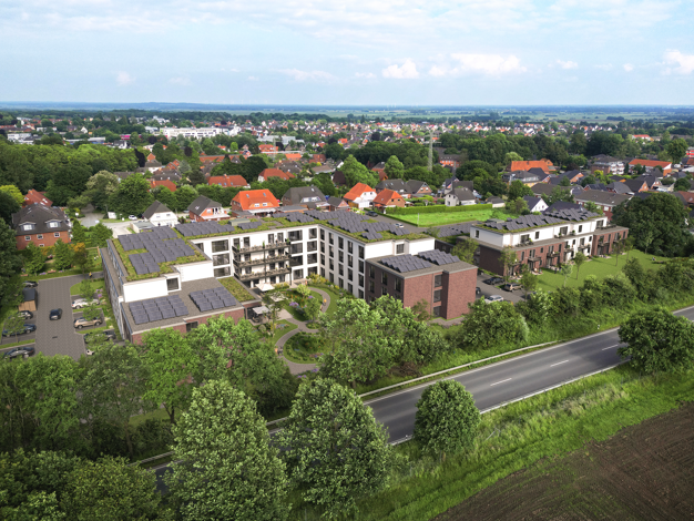 Senioren-Apartment zum Kauf - Neubau provisionsfrei als Kapitalanlage geeignet 235.840 € 1 Zimmer 44,4 m² 12.266 m² Grundstück Freißenbüttel Osterholz-Scharmbeck 27711