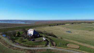 Bauernhaus zum Kauf 1.000.000 € 7 Zimmer 180 m² 10.523 m² Grundstück Süderdeich 4 Westerhever 25881
