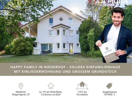 Einfamilienhaus zum Kauf 579.000 € 7,5 Zimmer 177 m² 1.071 m² Grundstück frei ab 01.01.2027 Diegeringer Straße 37 Niederhof Murg 79730
