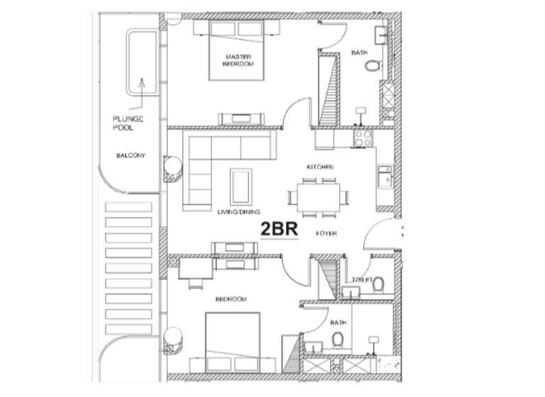 Wohnung zum Kauf 1.330.670 € 3 Zimmer 133,4 m² Dubai