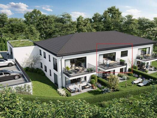 Wohnung zum Kauf - Erstbezug provisionsfrei 335.000 € 2 Zimmer 64,8 m² 1. Geschoss Hohenthann 84098