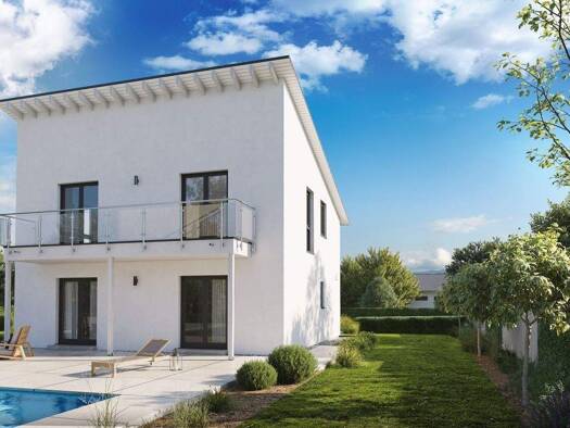 Einfamilienhaus zum Kauf - Erstbezug provisionsfrei 255.829 € 4 Zimmer 152,1 m² 587,6 m² Grundstück Zschäschütz Döbeln 04720