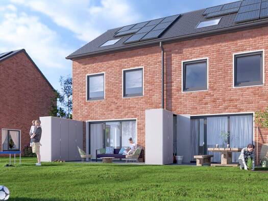 Reihenendhaus zum Kauf - Erstbezug provisionsfrei 429.990 € 4 Zimmer 120 m² 391 m² Grundstück östl. Erlenweg / südl. Brackweg 0 Winsen Winsen (Luhe) 21423