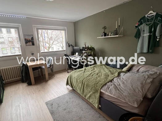 Wohnung zur Miete Tauschwohnung 500 € 1 Zimmer 24 m² 2. Geschoss Neustadt-Nord Köln 50670