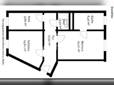 Wohnung zur Miete Tauschwohnung 450 € 3 Zimmer 68 m² 1. Geschoss Zentrum - West Leipzig 04109