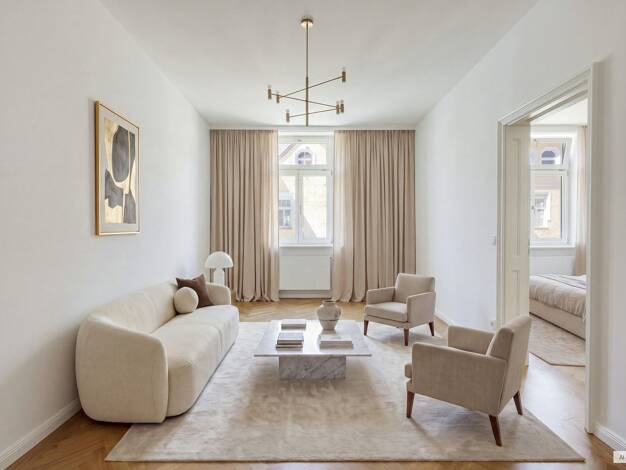 Wohnung zum Kauf 1.100.000 € 2,5 Zimmer 87 m² Geschoss 3/5 frei ab sofort Neuhausen-Nymphenburg München 80634