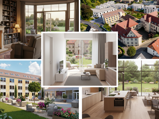 Wohnung zur Miete 2.137 € 4 Zimmer 89 m² 1. Geschoss Himmelsthür Hildesheim 31137