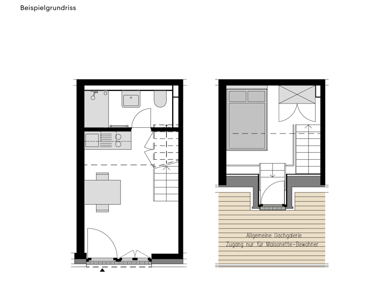 Maisonette zur Miete 765 € 1,5 Zimmer 34,4 m² 3. Geschoss frei ab 01.03.2026 Abraham 12 Innenstadt Oldenburg 26122