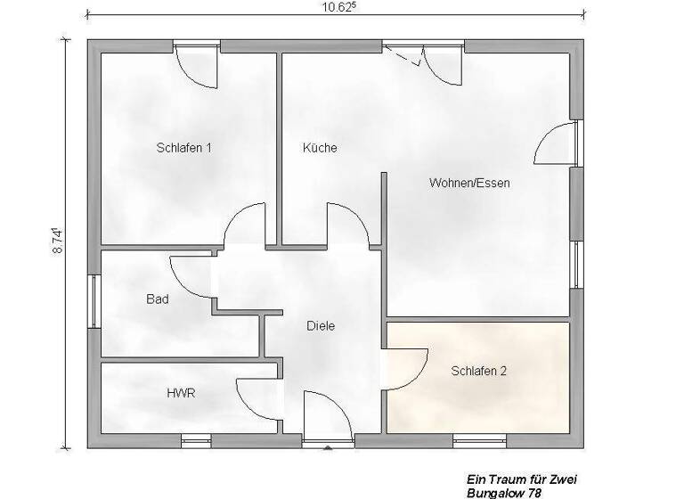 Bungalow zum Kauf - Erstbezug provisionsfrei 283.970 € 3 Zimmer 78 m² 557 m² Grundstück Kirchenlamitz 95158