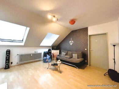 Wohnung zur Miete 410 € 2 Zimmer 43 m² Dachgeschoss Saarbrücken / Dudweiler 66125