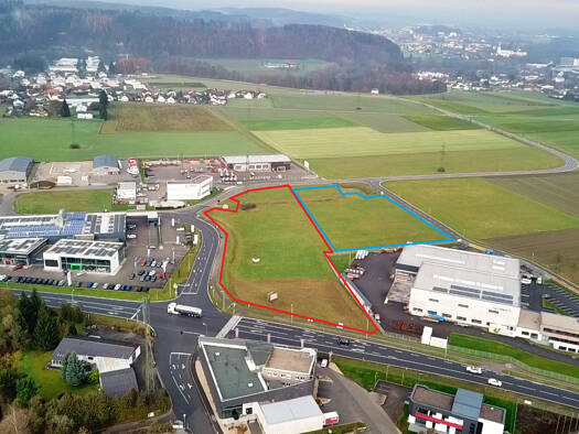 Gewerbegrundstück zur Miete 4.400 m² Grundstück Regau 4844