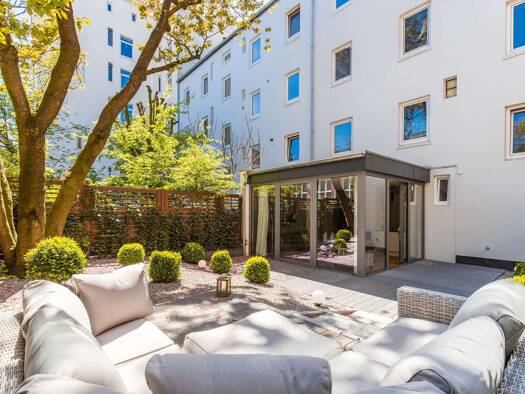 Terrassenwohnung zur Miete 2.090 € 3,5 Zimmer 78 m² frei ab 01.10.2026 Geibelstraße 60 Winterhude Hamburg 22303