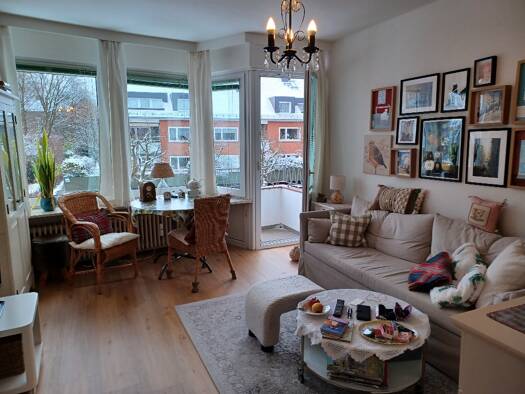 Wohnung zur Miete 500 € 1 Zimmer 35 m² Geschoss 2/3 frei ab 01.05.2026 Niendorf Hamburg 22459