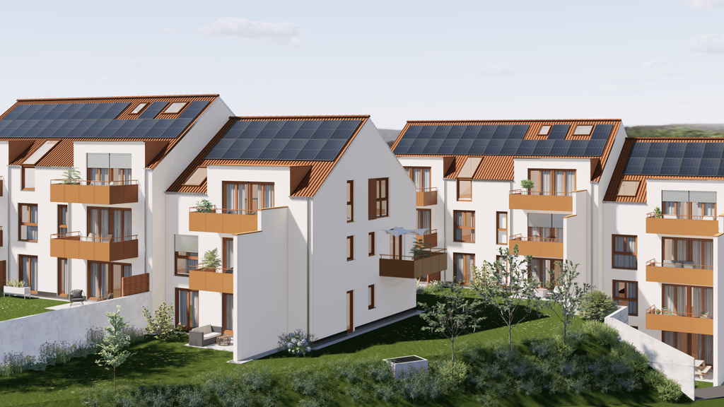 Terrassenwohnung zur Miete - Erstbezug 995 € 2 Zimmer 54,5 m² frei ab 01.07.2026 Ebersberg 85560