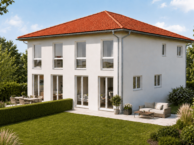 Doppelhaushälfte zum Kauf - Erstbezug provisionsfrei 551.050 € 4 Zimmer 101 m² 313 m² Grundstück Wilhelmstraße Eigenes Heim Fürth 90766