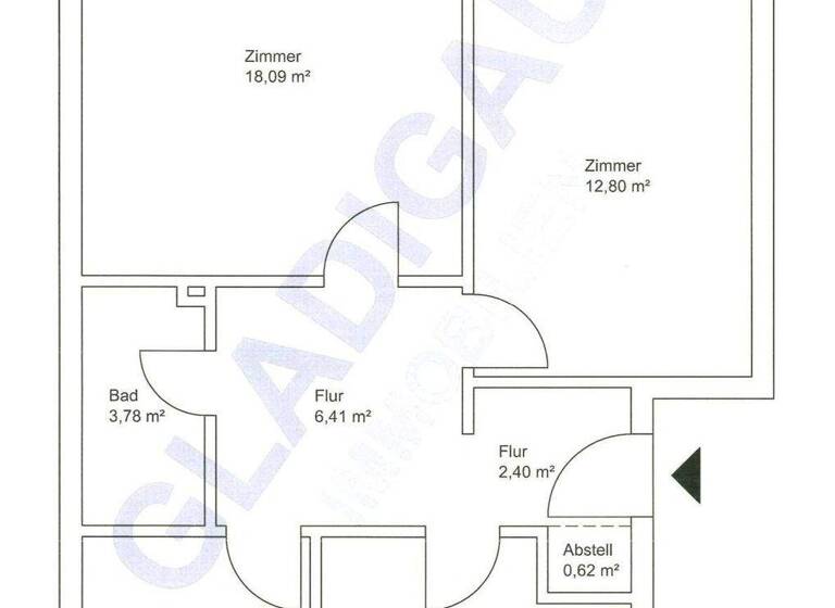 Wohnung zum Kauf 249.000 € 2,5 Zimmer 62,9 m² 2. Geschoss Billstedt Hamburg 22117