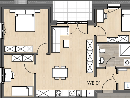 Wohnung zur Miete - Erstbezug 483 € 4 Zimmer 84 m² 3 Geschosse frei ab 01.08.2026 Gau-Odernheim 55239