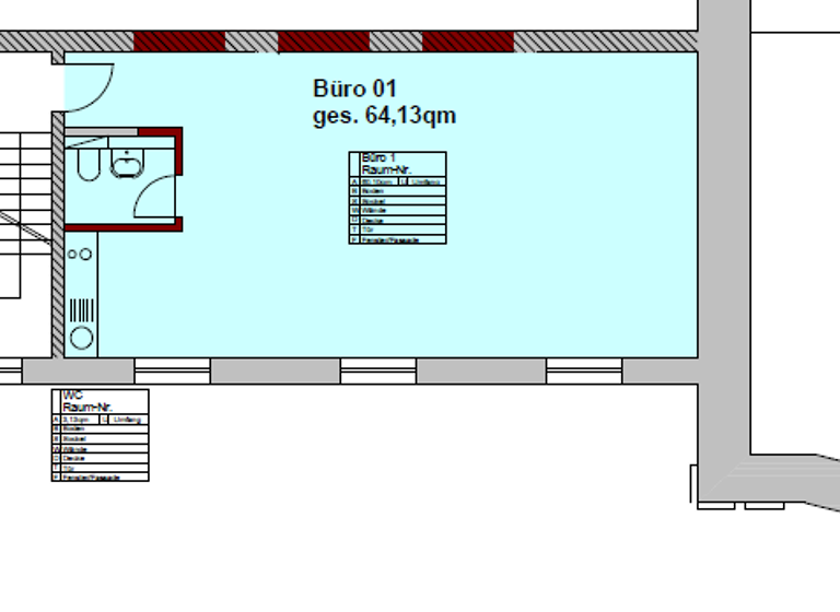 Studio zur Miete 815 € 1 Zimmer 64,8 m² 1. Geschoss frei ab 01.03.2026 Bahnhofstraße 33b Marburg 35037