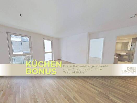 Studio zur Miete - Erstbezug 845 € 2 Zimmer 62,1 m² 1. Geschoss frei ab 01.01.2026 Dreilindenstraße 6 Altlindenau Leipzig 04177