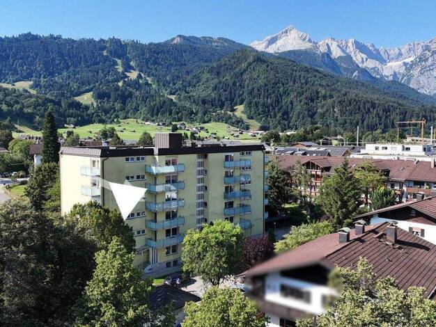 Wohnung zum Kauf 199.000 € 1 Zimmer 38,4 m² 4. Geschoss Partenkirchen Garmisch-Partenkirchen 82467