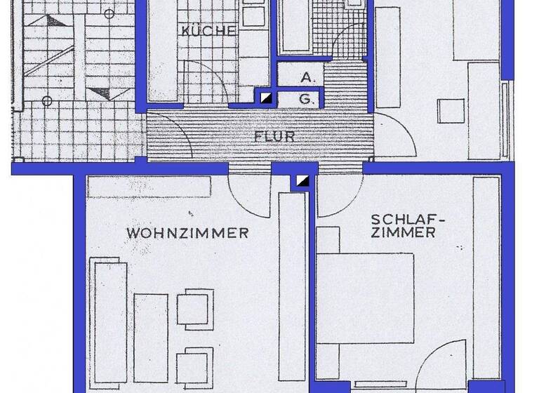 Wohnung zur Miete 3 Zimmer 73 m² 1. Geschoss frei ab 01.03.2026 Alterlangen Erlangen 91056
