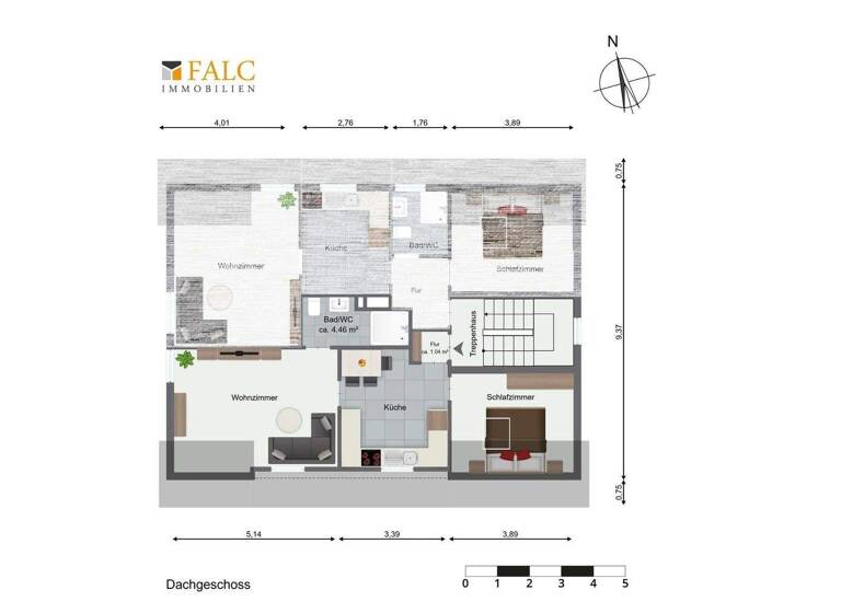 Wohnung zum Kauf 129.000 € 2 Zimmer 40 m² Böckingen Heilbronn 74080