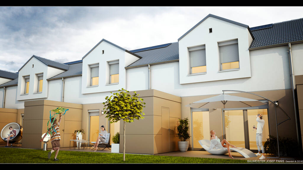 Reihenmittelhaus zur Miete - Erstbezug 1.387 € 4 Zimmer 111,8 m² 175 m² Grundstück Wiener Neustädter Straße 3a Lanzenkirchen 2821