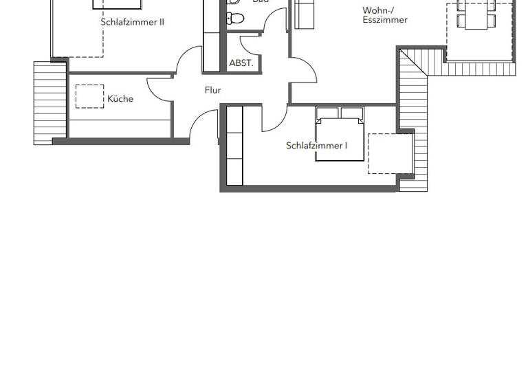 Wohnung zur Miete 850 € 3 Zimmer 92,3 m² frei ab 01.05.2026 Schwanewede 28790