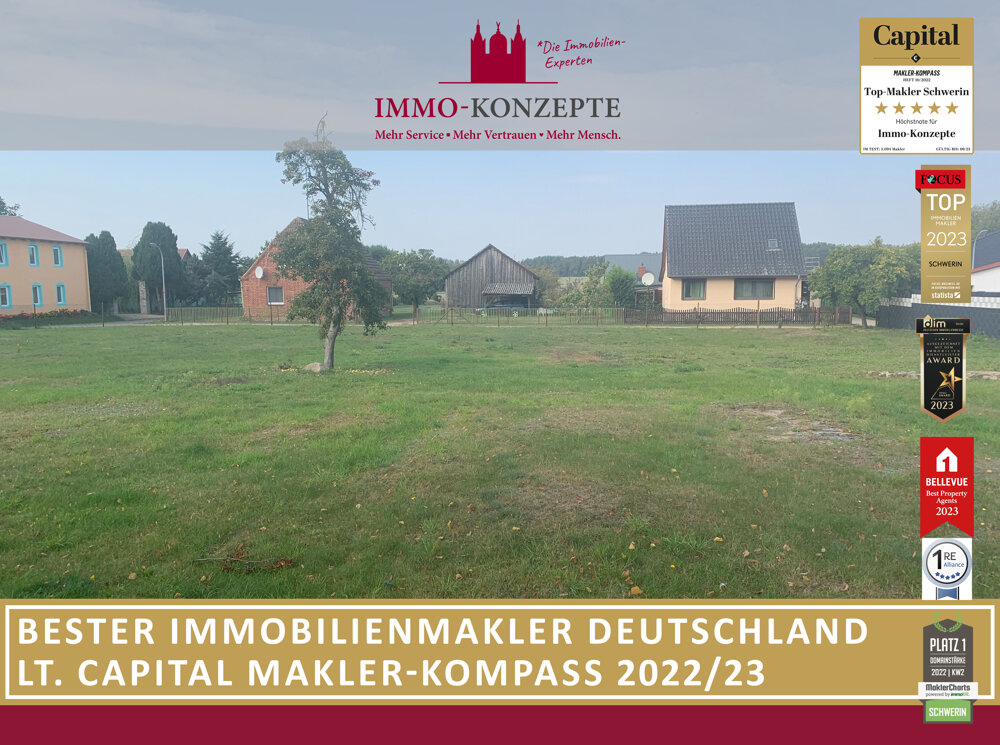 Grundstück zum Kauf 20.000 € 920 m²<br/>Grundstück Stolpe Stolpe 19372