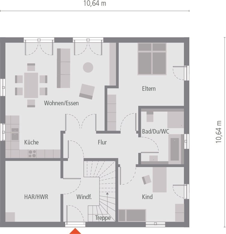 Mehrfamilienhaus zum Kauf 1.050.900 € 6,5 Zimmer 188,4 m²<br/>Wohnfläche 1.057 m²<br/>Grundstück Schreyerhof Mundelsheim 74395