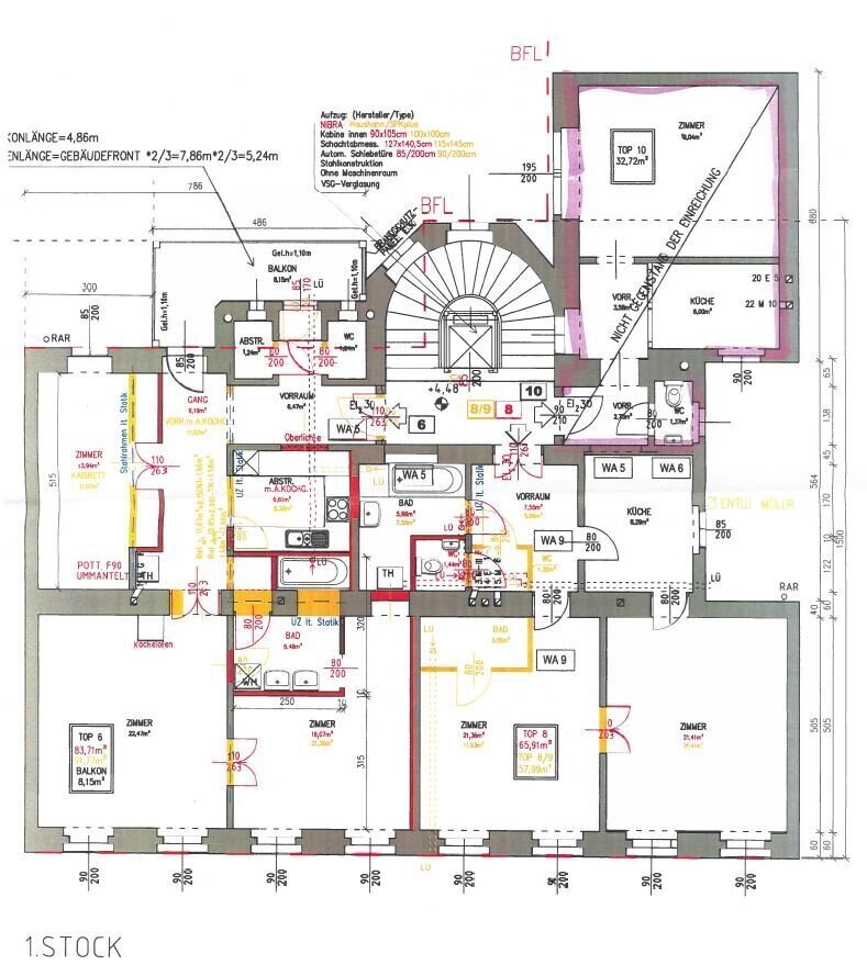 Wohnung zum Kauf 196.000 € 1 Zimmer 32,9 m²<br/>Wohnfläche 1.<br/>Geschoss Wien 1090