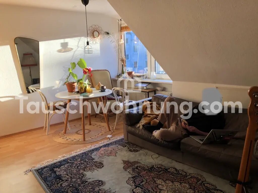 Wohnung zur Miete Tauschwohnung 606 € 1,5 Zimmer 42 m²<br/>Wohnfläche 4.<br/>Geschoss Eimsbüttel Hamburg 20357