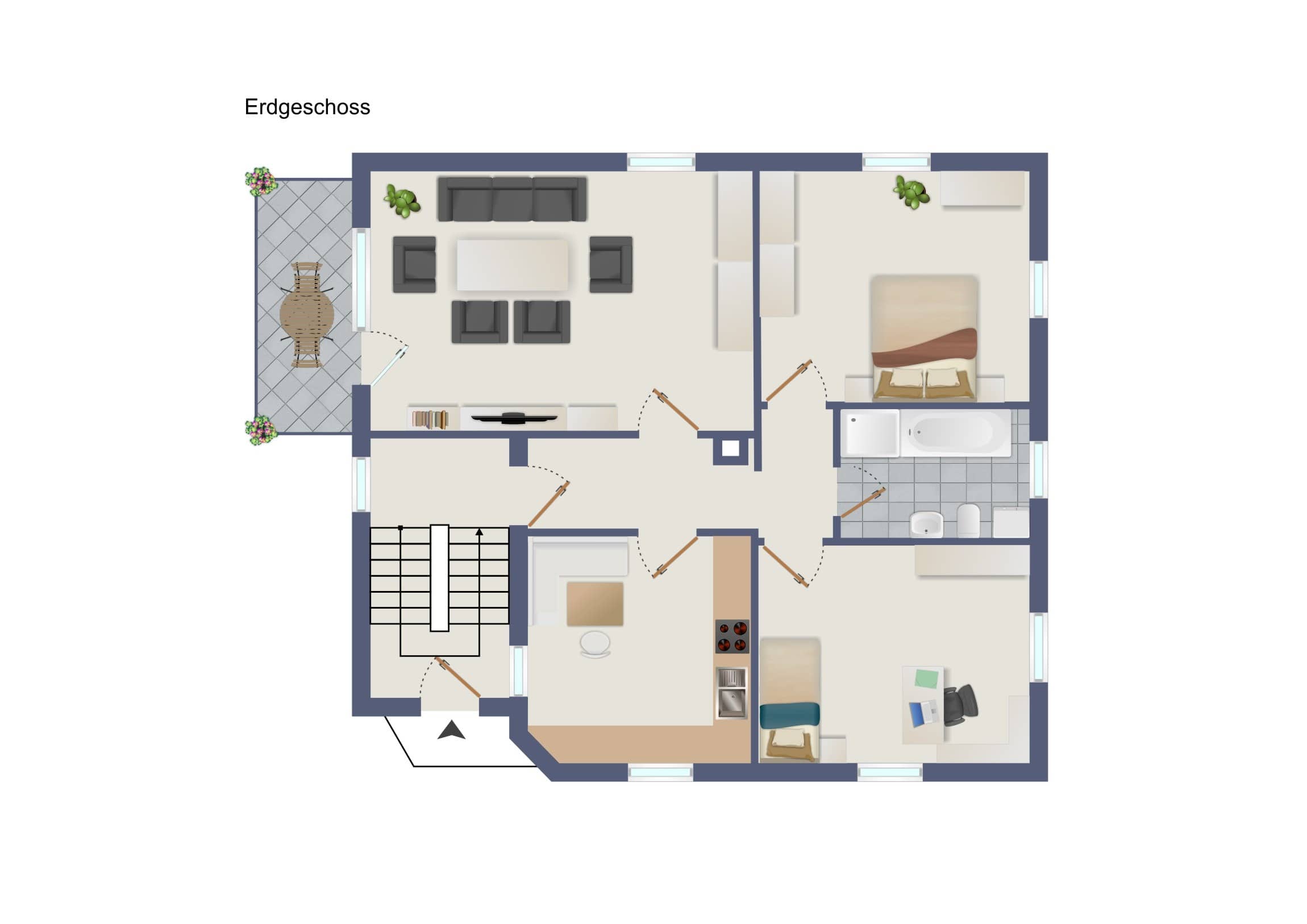 Mehrfamilienhaus zum Kauf 388.000 € 8 Zimmer 224 m²<br/>Wohnfläche 525 m²<br/>Grundstück Nonnenweier Schwanau 77963