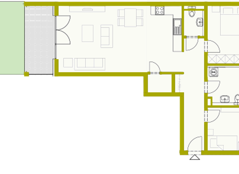 Wohnung zum Kauf provisionsfrei 456.900 € 3 Zimmer 92,9 m² Fließender Sand 3a Großauheim Hanau 63457