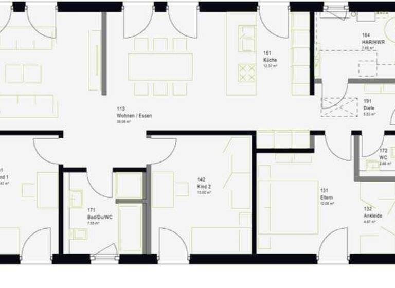 Bungalow zum Kauf - Erstbezug provisionsfrei 345.569 € 4 Zimmer 119 m² 545 m² Grundstück Olbernhau 09526
