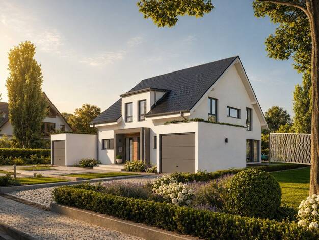 Doppelhaushälfte zum Kauf 557.541 € 4 Zimmer 117 m² 350 m² Grundstück Niederhalberg Hennef (Sieg) 53773