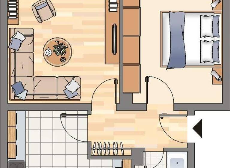 Wohnung zur Miete 532 € 2 Zimmer 63 m² 2. Geschoss Am Westheck 110 Brackel Dortmund 44309