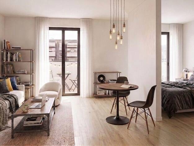 Wohnung zum Kauf - Neubau 356.000 € 1,5 Zimmer 41,5 m² EG Fabriciusstraße 27 Bramfeld Hamburg 22177