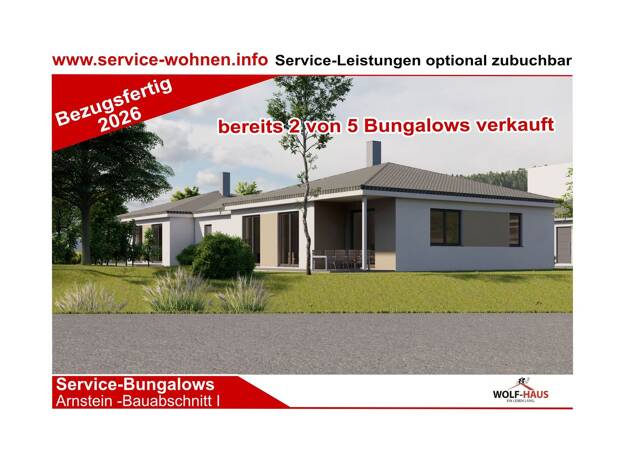 Bungalow zum Kauf provisionsfrei 3 Zimmer 124 m² 450 m² Grundstück frei ab sofort Heugrumbach Arnstein 97450