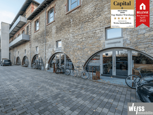 Atelier zum Kauf 3.330 € 193 m² Bürofläche Zellerau Würzburg 97082