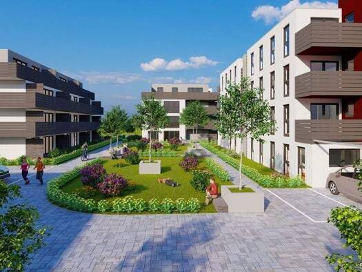 Wohnung zum Kauf - Erstbezug 230.300 € 2 Zimmer 53,6 m² 1. Geschoss Wolffstraße 14 Rothenburg Rothenburg ob der Tauber 91541