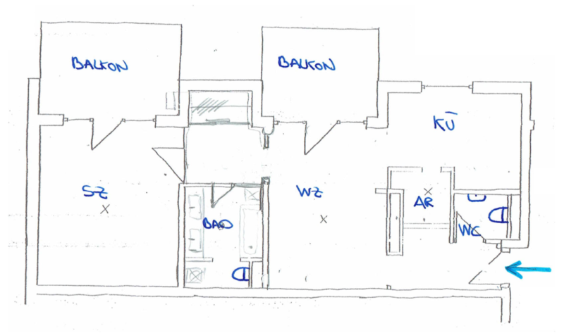 Wohnung zum Kauf 199.000 € 2 Zimmer 67 m²<br/>Wohnfläche Sankt Leonhard Graz Geidorf 8010