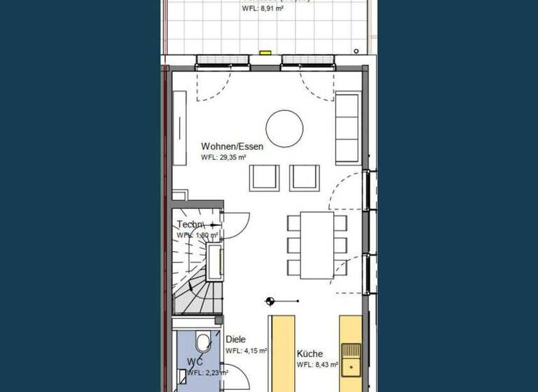 Reihenendhaus zur Miete 2.275 € 6 Zimmer 137 m² 356 m² Grundstück frei ab sofort Friedrich-Hirsch-Straße 23 Urbach Köln 51145