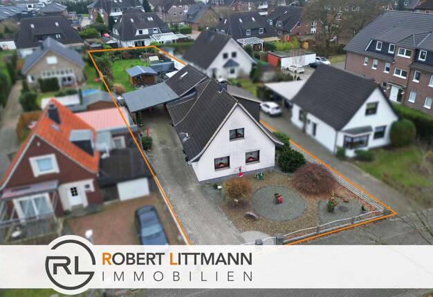 Einfamilienhaus zum Kauf 337.000 € 7 Zimmer 165 m² 1.046 m² Grundstück Stickgras I - Dauelsberg Delmenhorst 27751